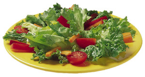 Salat zum Stoffwechsel anregen